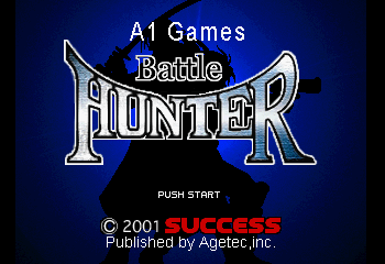 Battle Hunter Title Screen